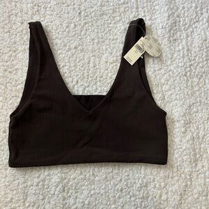 NWT Aerie S Ribbed Bralette